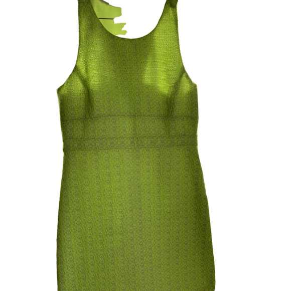 J.Crew Dresses & Skirts - J Crew Women's Neon Yellow Green and Gray Dress